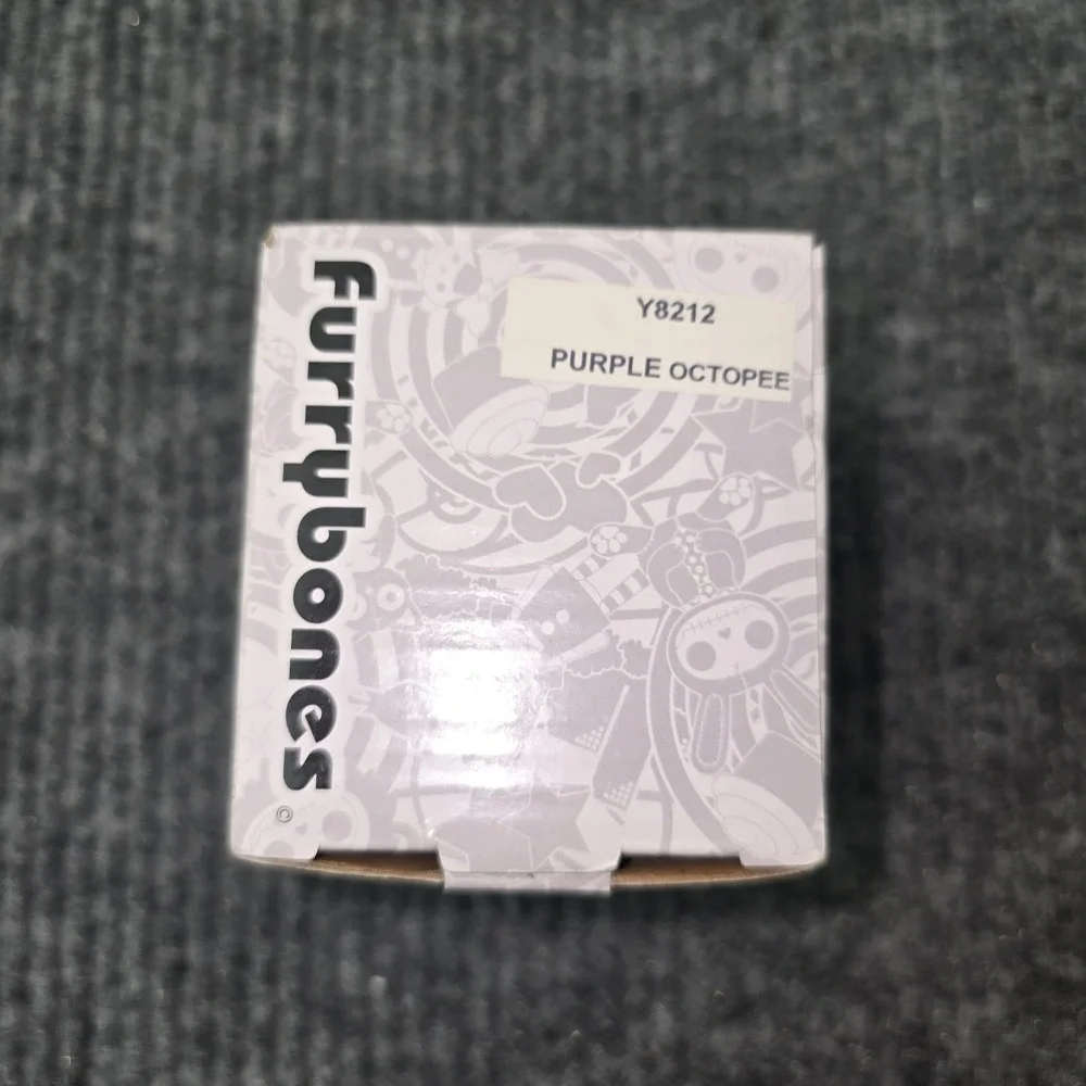 Furrybones Purple Octopee with Green Blowfish (Summit Collection, 8212) Skeleton